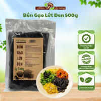 Bún Gạo Lứt Đen Lý Tưởng 500g Loại 1 Sợi To Dai, Bún Gạo Lứt Khô