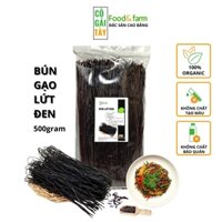 Bún Gạo Lứt Giảm Cân ( 500g ) Gạo Lứt Đen, cho người ăn kiêng, thực dưỡng, ăn chay, tiểu đường, eatclean