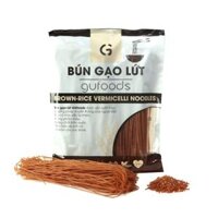 Bún gạo lứt huyết rồng ăn kiêng GUfoods (500g) - Giảm cân, Thực dưỡng, Eat clean