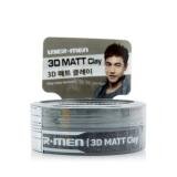 Bùn khoáng vuốt tóc Ubermen 3D Matt 70gr