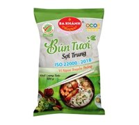 Bún tươi Ba khánh sợi trung 500g – bịch