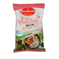 Bún tươi sợi lớn 300g Ba Khánh