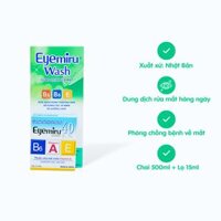 Bundle Dung dịch rửa mắt Eyemiru Wash (500ml) + Eyemiru 40EX (Lọ 15ml)