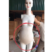 Bụng giả bằng xốp ghim kim được có dây đeo từ 5 đến 7 tháng thai kỳ trưng bày áo bầu - manocanh 09