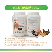Bung lông bật cựa 1 kg  cao cấp chuyên dùng cho gia súc, gia cầm, trâu, bò, dê, cừu, gà chọi, gà đá, chim cảnh
