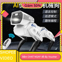 Bùng nổ trẻ em  ai mô phỏng robot chó thông minh giọng nói sinh học điều khiển từ xa cơ khí chó robot đồ chơi gian hàng