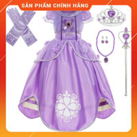 [BunTiShop]  Váy sofia cho bé gái. Váy dạ hội hóa trang