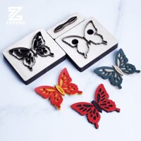 Bướm Dao Khuôn Mặt Dây Chuyền Dao Khuôn Handmade DIY Phiên Bản Cắt Chất Liệu Thấp Hơn Dụng Cụ Sắc Nét Da Bền Hàng DIY Dụng Cụ