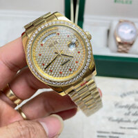 [Buôn Sỉ] Đồng Hồ Nam RoLex Sapphire RA354 Case 40mm Mặt Full đá Máy cơ Automatic Nhật