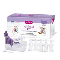 Buona Nebial/ Nebianax 3% Flaconcini, Dung Dịch Nhỏ Mũi Giảm Sổ Mũi, Nghẹt Mũi - Hộp 20 Ống Đơn Liều 5ml