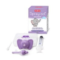 Buona Spray Sol – Bộ dụng cụ xịt rửa mũi tai voi đơn giản, chuyên dụng cho trẻ em, trẻ sơ sinh