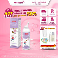 [BUONA Tặng Khẩu Trang Gấu] Bình Xịt Rửa Mũi Nước muối ưu trương 3% Nebianax Nebial - giảm nghẹt mũi, sổ mũi cho trẻ
