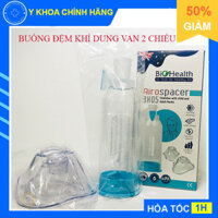 Buồng đệm khí dung BIOHEALTH (Babyhaler) BH05 xịt hen suyễn van 2 chiều