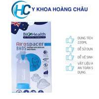 Buồng đệm khí dung BIOHEALTH (Babyhaler) BH05 xịt hen suyễn van 2 chiều