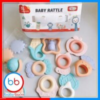 [BUÔN/SỈ] Xúc xắc gặm nướu bộ 10 món Baby Rattle, Xúc Xắc cho bé