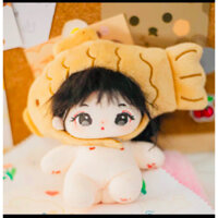 Búp bê 10cm tóc tơ có xương