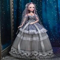 Búp bê 60cm Công chúa Scotland Phong cách Seattle Chiếu sáng Âm nhạc Cô gái Bộ hộp quà tặng