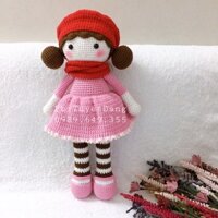 Búp bê Aria handmade - búp bê bằng len