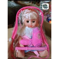 Búp bê baby dễ thương kèm phụ kiện cho bé