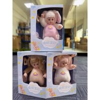 Búp bê bằng bông cỡ lớn siêu đáng yêu biết nhắm mắt mở mắt, biết khóc biết cười cho bé