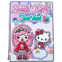 Búp bê bằng giấy ngôi nhà búp bê thủ công tocaboca hello kity đồ chơi trẻ em tự làm h19 Zin Càu Vòng