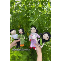 BÚP BÊ BẰNG LEN / BÚP BÊ HANDMADE THEO YÊU CẦU