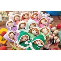 búp bê bằng len