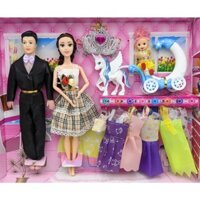Búp bê Barbie ⚡ 𝐅𝐑𝐄𝐄 𝐒𝐇𝐈𝐏 ⚡ thời trang Aibier và bộ phụ kiện, váy đầm