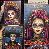 Búp bê Barbie 2021 Dia De Muertos Doll (11.5-in) Wearing Traditional Embroidered Collectors chính hãng body muse S93 S94