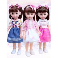 Búp Bê Barbie Đồ Chơi Thông Minh Biết Nói Dành Cho Trẻ Em，Talking Smart Shallow Aberdeen Barbie Doll Girl Child Simulation Set Cô gái Đồ chơi Công chúa Độc thân