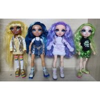 Búp bê barbie doll Rainbow high used (5)