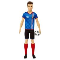 Búp Bê Barbie Ken Soccer Doll Cầu Thủ Bóng Đá