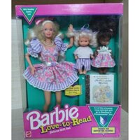 Búp bê Barbie Love To Read Deluxe Gift Set 1992
