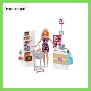 Búp bê Barbie mua sắm tại siêu thị FRP01