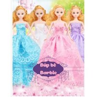 Búp bê Barbie nhiều phụ kiện cho bé