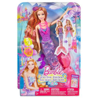 Búp bê Barbie Tiên cá Secret Door (used-lỗi )