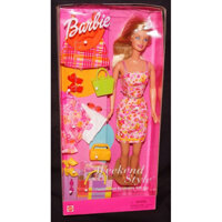 Búp bê Barbie Weekend Style (used+đủ phụ kiện - lỗi tóc)