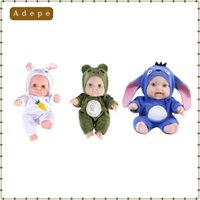 Búp Bê Bé Dễ Thương Búp Bê Sang Trọng Handmade Mặc Quần Áo Thực Tế Đồ Chơi Bé Sơ Sinh Búp Bê Đáng Yêu Trẻ Em Dự Tiệc Đồ Chơi Bé Gái