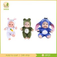 Búp Bê Bé Dễ Thương Búp Bê Sang Trọng Handmade Mặc Quần Áo Thực Tế Đồ Chơi Bé Sơ Sinh Búp Bê Đáng Yêu Trẻ Em Dự Tiệc Đồ Chơi Bé Gái