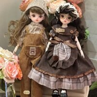 Búp Bê BJD 1 / 6 Đầm 30cm Thay Đổi Công Chúa Bộ Đồ Chơi Bé Gái