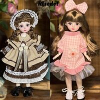 Búp Bê BJD, Búp Bê SD 1 / 6 Búp Bê Khớp Bóng Thiết Kế Đẹp, Ngộ nghĩnh Với Giày Quần Áo Có Tóc Giả Trang Điểm 30cm Đồ Chơi DIY Cho Bé Gái Trẻ Em