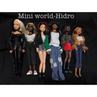 Búp bê Búp bê Barbie Ken New Vintage Mattel 2003 The six Flavas dolls Loose -Happy D, Keyoni, Tika, Tre, P.Bo chính hãng