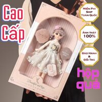 Búp bê Cao Cấp cho bé gái cử động linh hoạt, Hộp quà tặng bạn gái siêu dễ thương