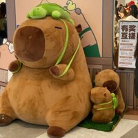 Búp Bê Capila màu hồng, Thang hai Bang Hinh kapibara Rùa, Gau Bông Mô Phong Capybara Kich thuoc 35cm/45cm/55cm