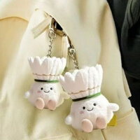 Búp bê cầu lông sáng tạo vui nhộn cầu lông Búp bê túi Mặt dây chuyền đồ chơi cầu lông dễ thương mặt dây chuyền sang Trọng Quà tặng sinh nhật