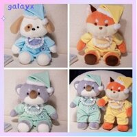 Búp bê chó ngủ hoạt hình GALAYX, Búp bê động vật ngủ ngon mềm mại Kawaii, Quà tặng sáng tạo Đa chức năng sử dụng Đồ chơi nhồi bông sang trọng nhồi bông màu cam Văn phòng tại nhà