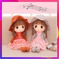 Búp Bê Cô Gái Dễ Thương 45cm - Hồng