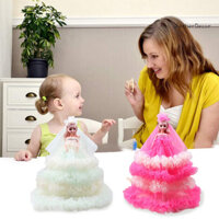 Búp Bê Công Chúa Aetherdecor Đôi Mắt To Váy Cưới Đẹp Quà Tặng Sáng Tạo Mới Lạ An Toàn Veil Búp Bê Cho Bé Gái