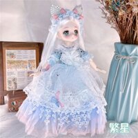 Búp Bê Công Chúa barbie 30cm Thiết Kế Xinh Xắn Cho Bé Gái