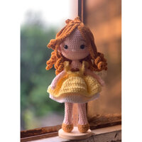 Búp bê công chúa Bella bằng len